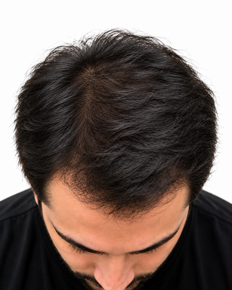 After PRP hair treatment – VNM Aesthetics patient